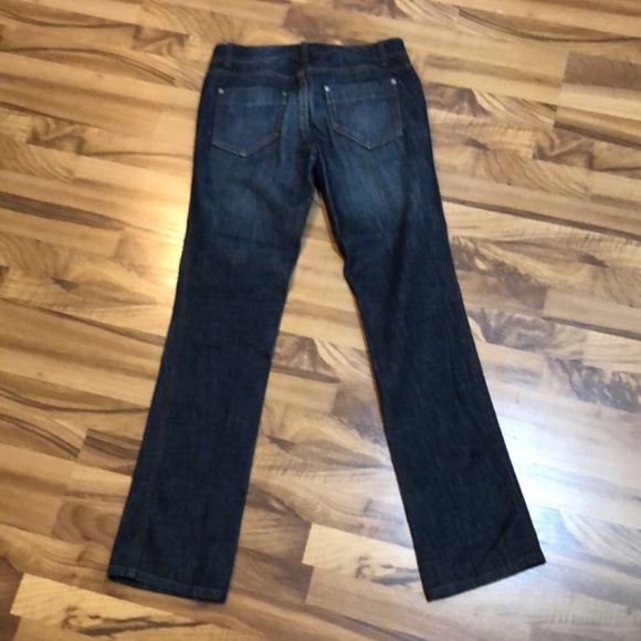 Le Chateau Sofia High Rise Wide Leg Denim Jeans - Picture 6 of 8